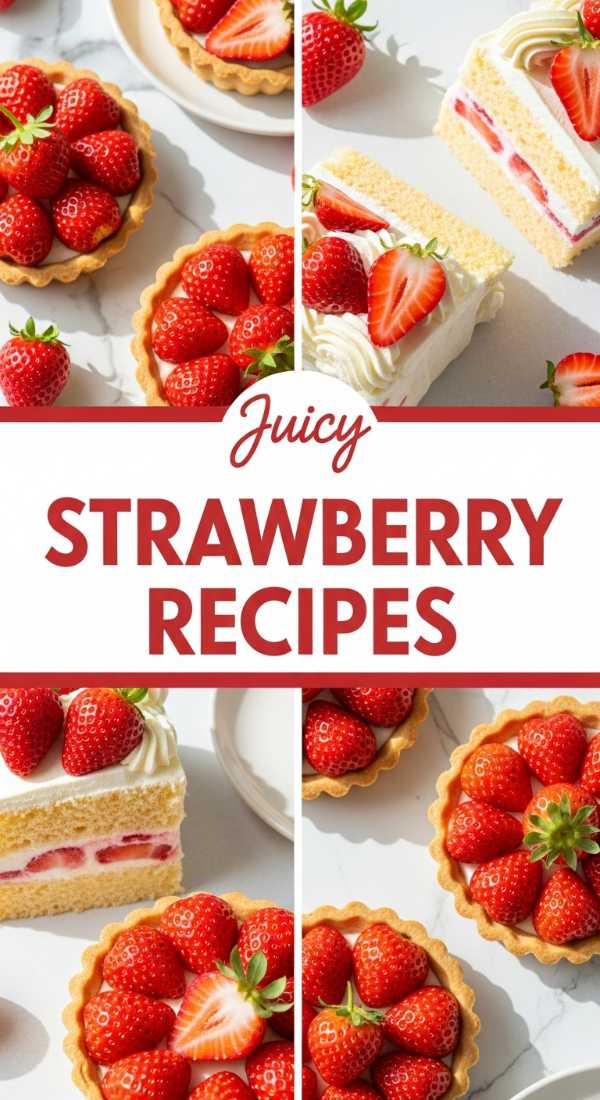 Refreshing Fresh Strawberry Recipes for Spring