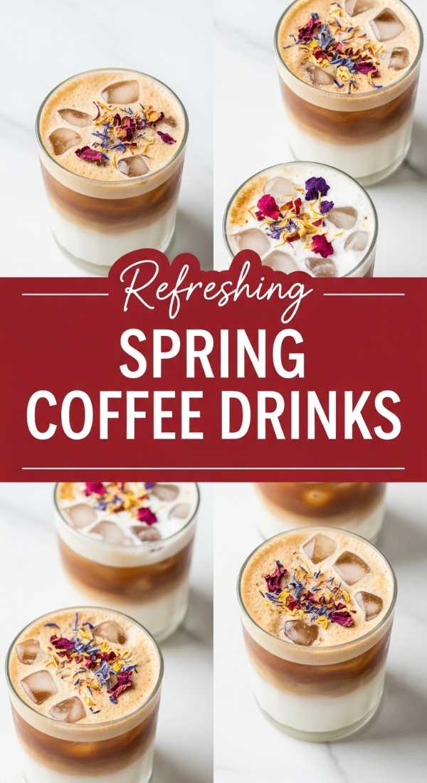 Refreshing Spring Coffee Drinks to Energize Your Day