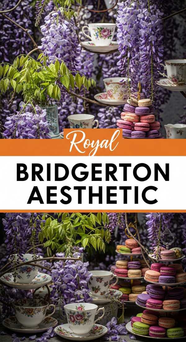 Royal Bridgerton Aesthetic Party Inspo