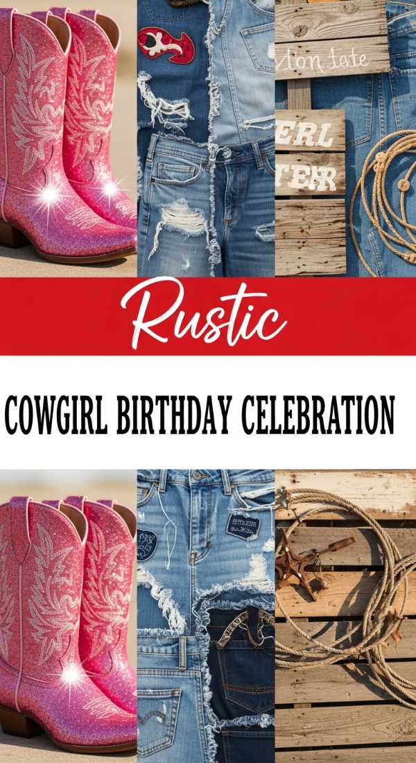 Rustic Cowgirl Birthday Party Ideas