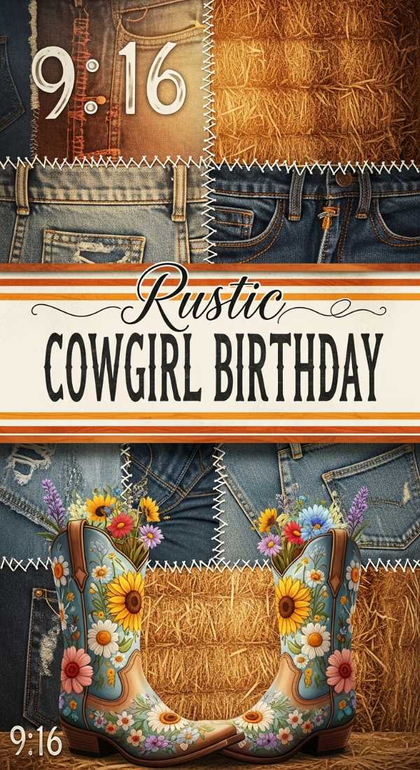 Rustic Cowgirl Birthday Party Ideas
