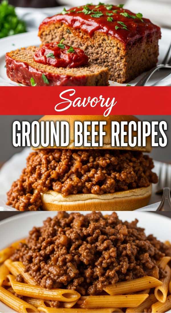 Savory Ground Beef Recipes for Budget Dinners