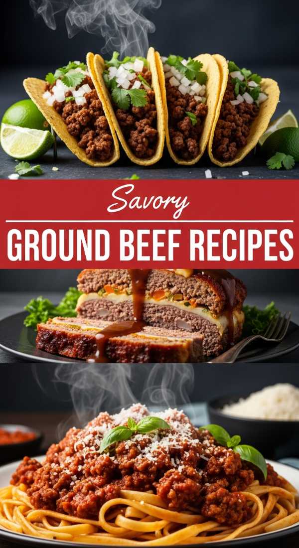 Savory Ground Beef Recipes for Budget Dinners