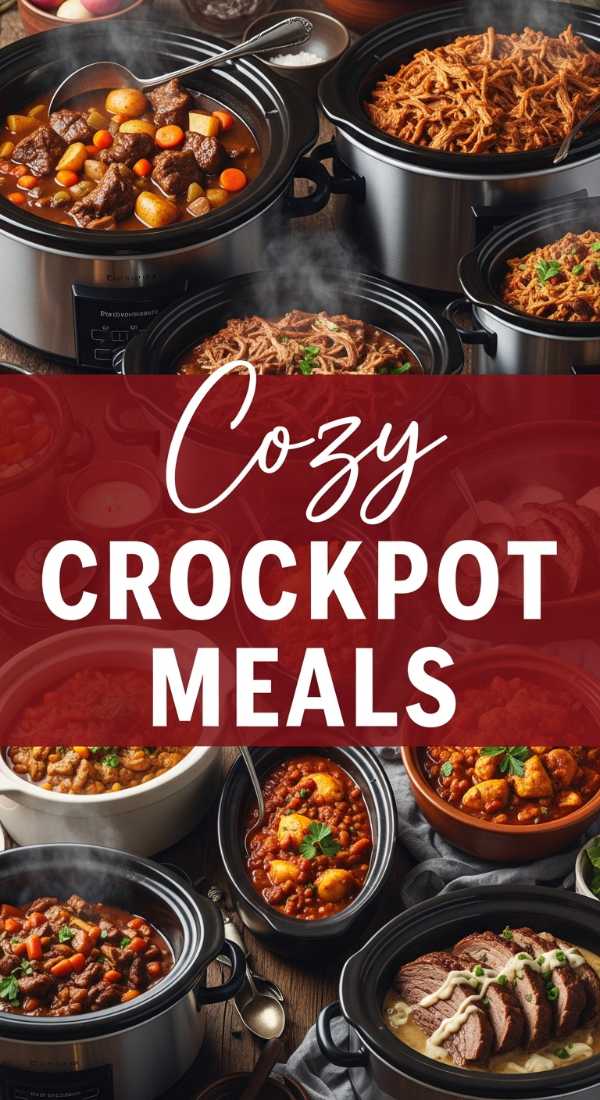 Set and Forget Cozy Crockpot Recipes