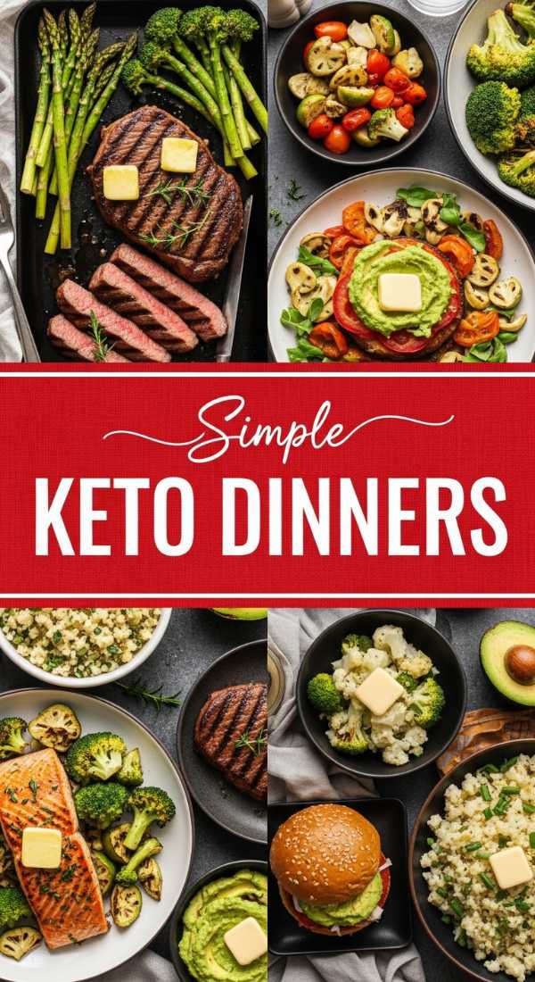 Simple Keto Cooking for Easy Dinners