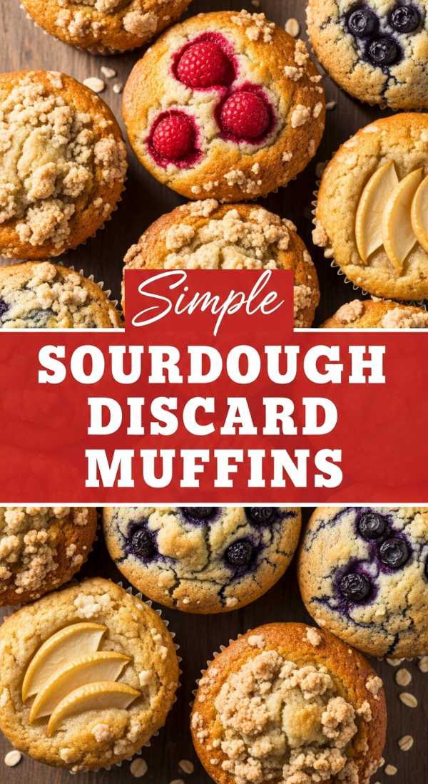 Simple Sourdough Discard Muffin Recipes