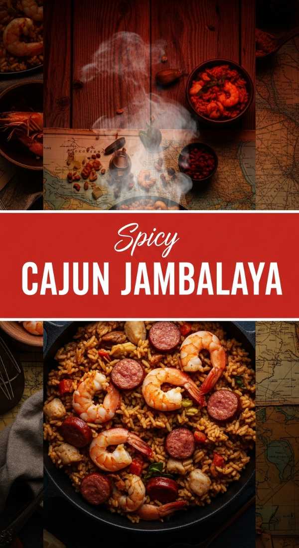 Spicy Cajun Jambalaya Weeknight Dinner