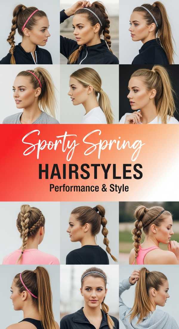 Sporty Spring Hairstyles: Performance & Style
