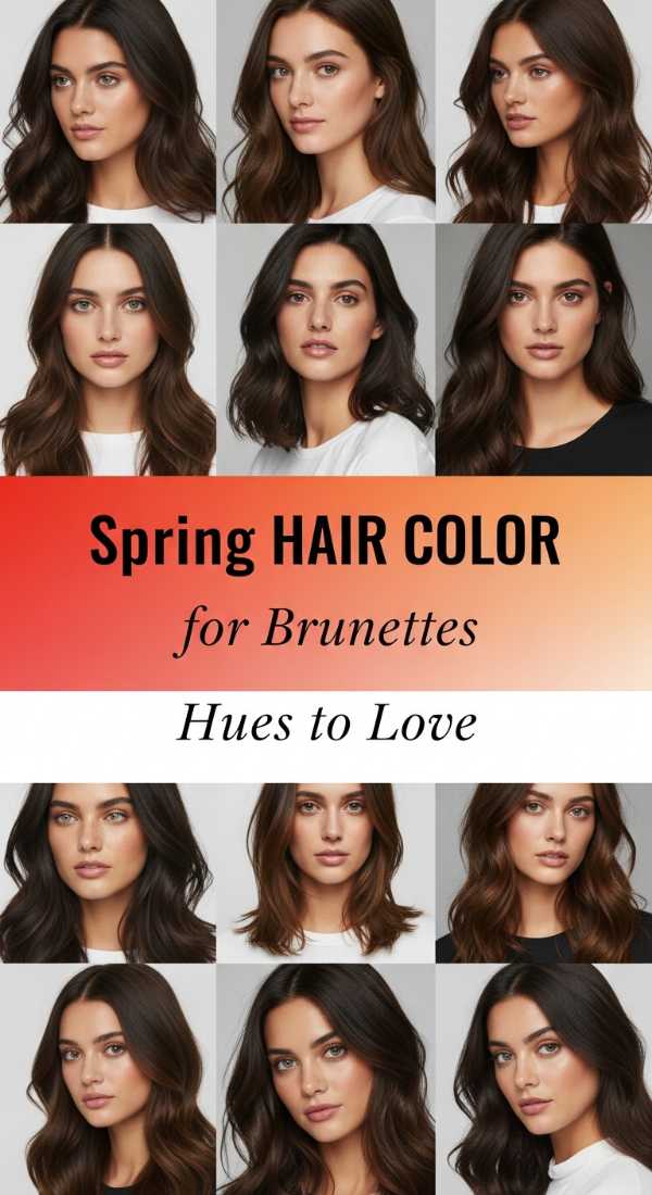Spring Hair Color for Brunettes: Hues to Love