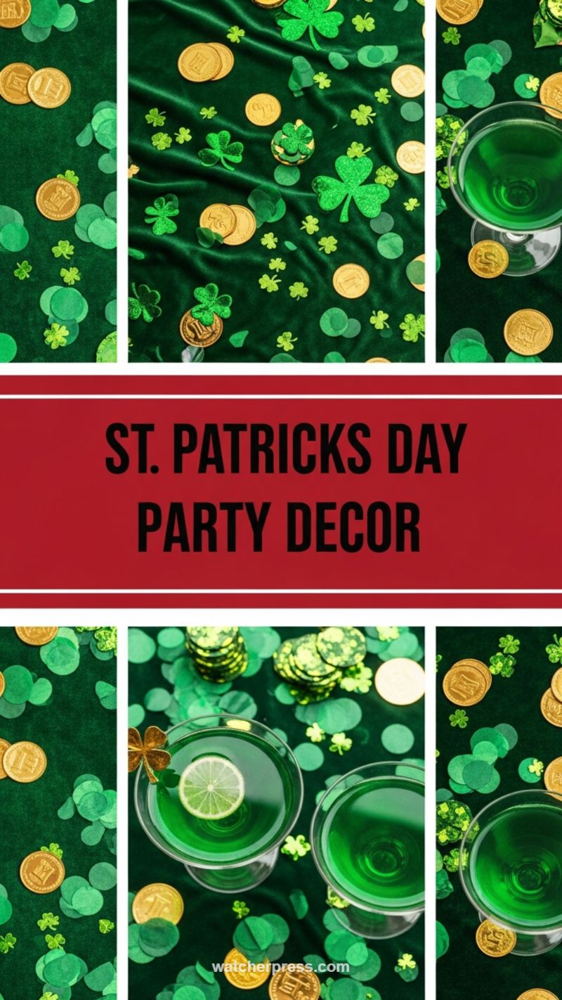 St. Patricks Day Party Decor