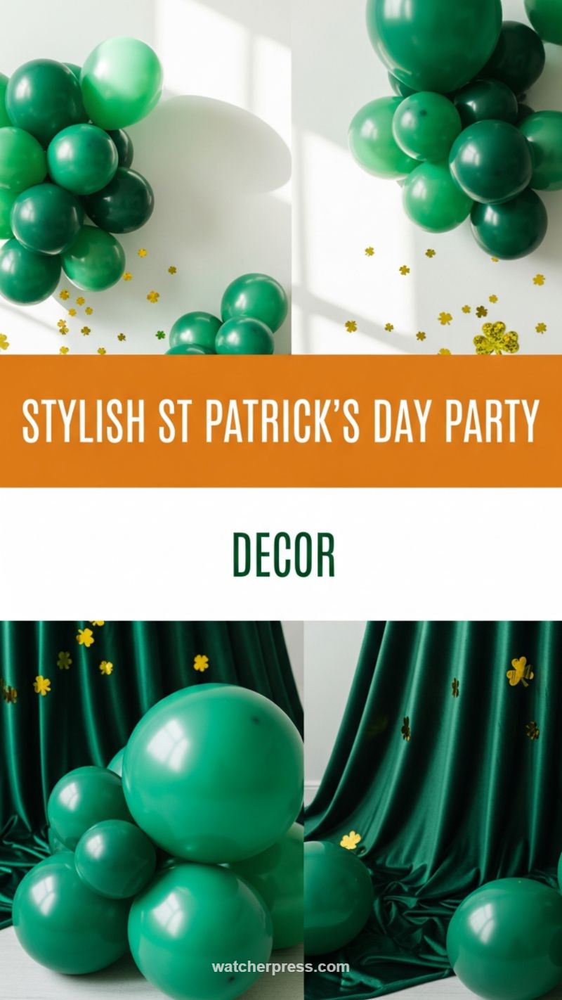 Stylish St. Patrick’s Day Party Decor
