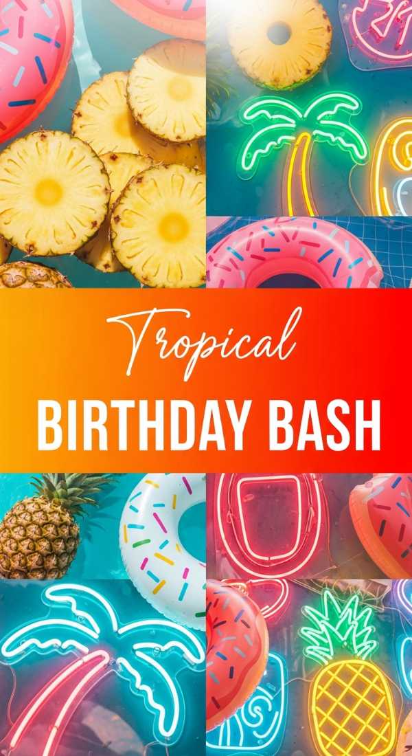 Sunny Summer Birthday Party Ideas