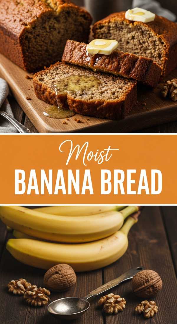 Super Easy Banana Bread Recipe for Beginners