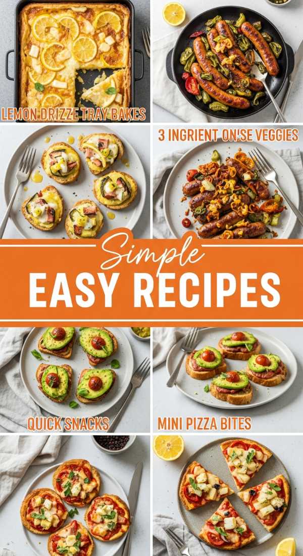 Super Easy Recipes for Beginner Cooks