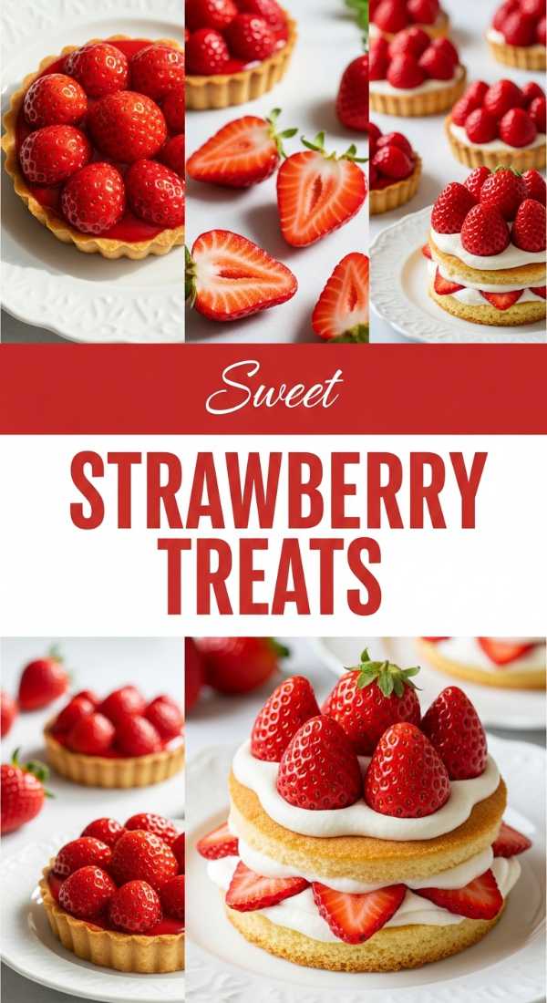 Sweet Strawberry Recipes for Spring