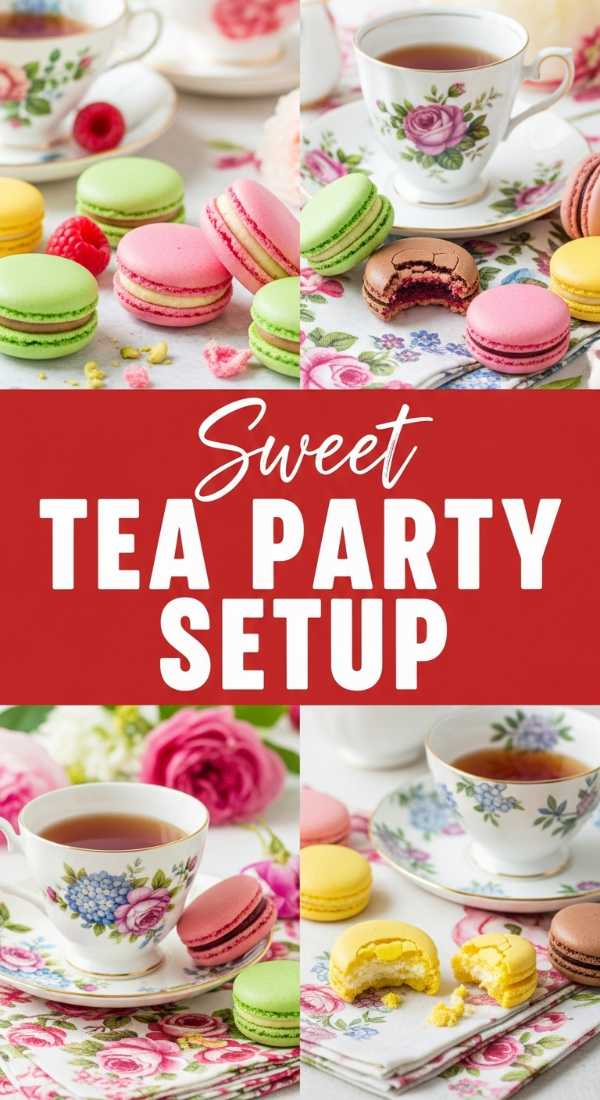 Sweet Tea Party Decor Ideas for a Whimsical Afternoon