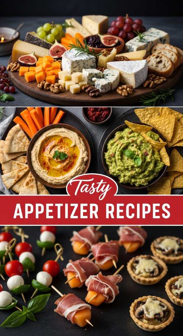 Tasty Appetizer Recipes for Your Next Party