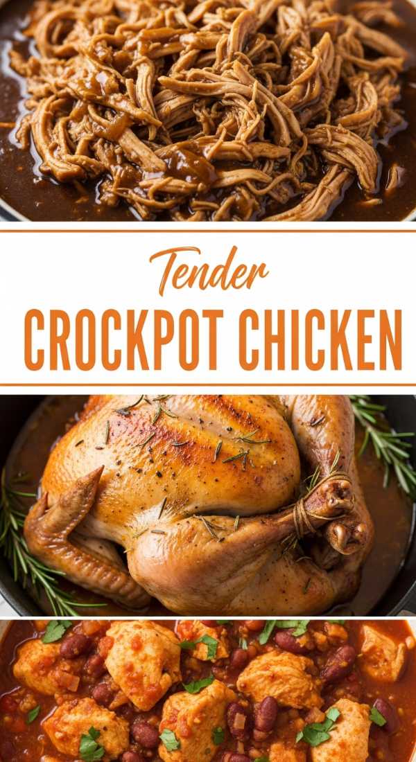 Tender Crockpot Chicken Recipes
