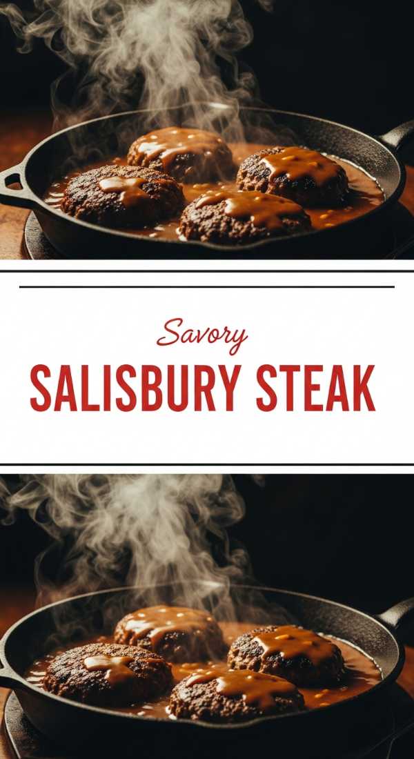 The Best Salisbury Steak Recipe Ever