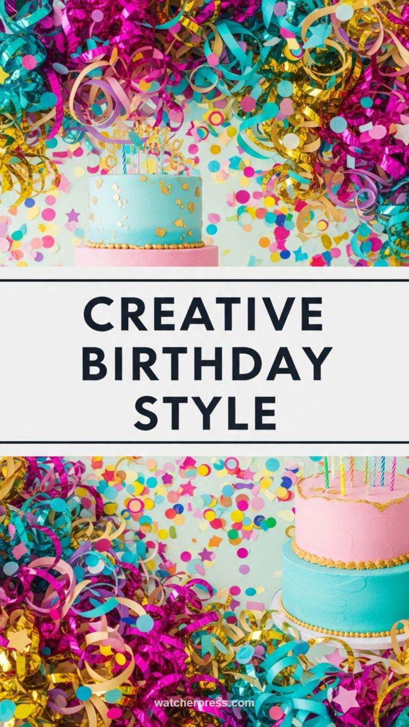 The Creative Birthday Confetti Burst