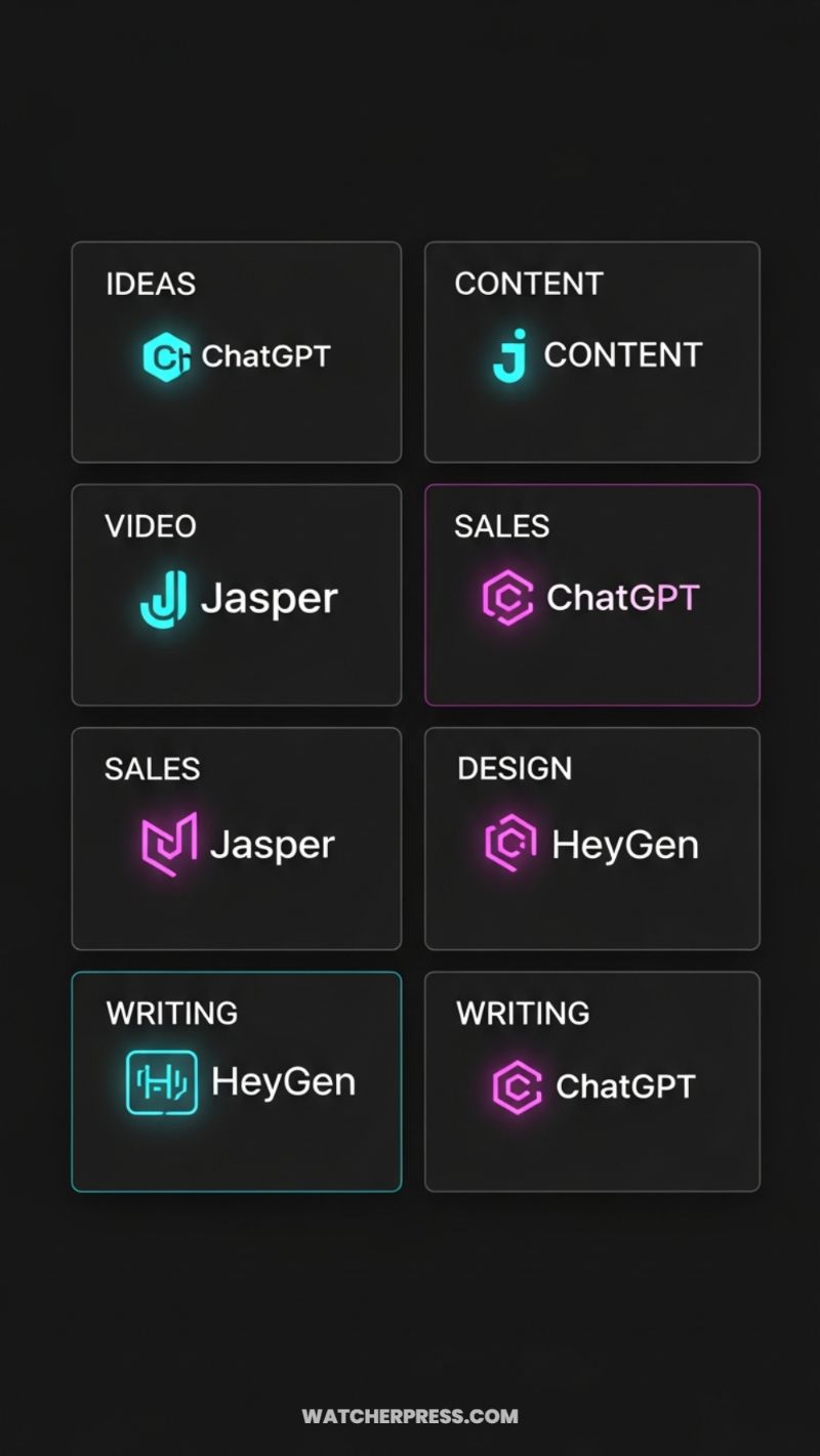 The Creative Core: Mastering ChatGPT, Jasper, and HeyGen for Media