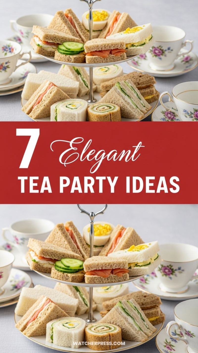 The Elegant High Tea Sandwich Tier