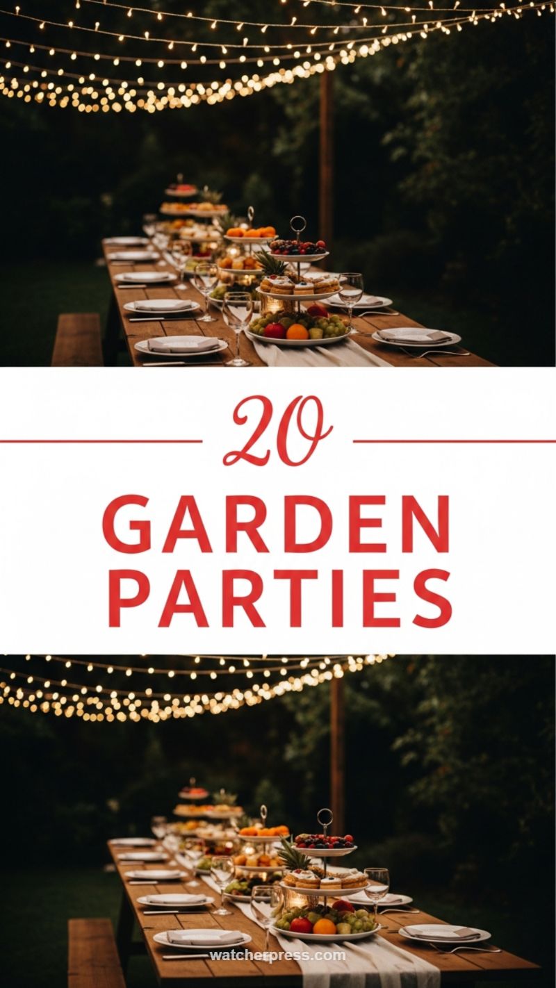 The Enchanted Orchard Garden Soiree