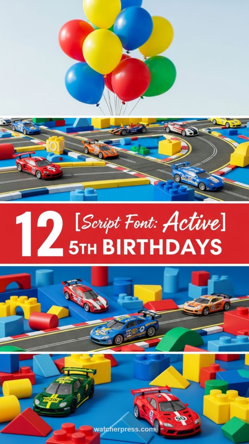 The Turbo-Charged Block Race Track