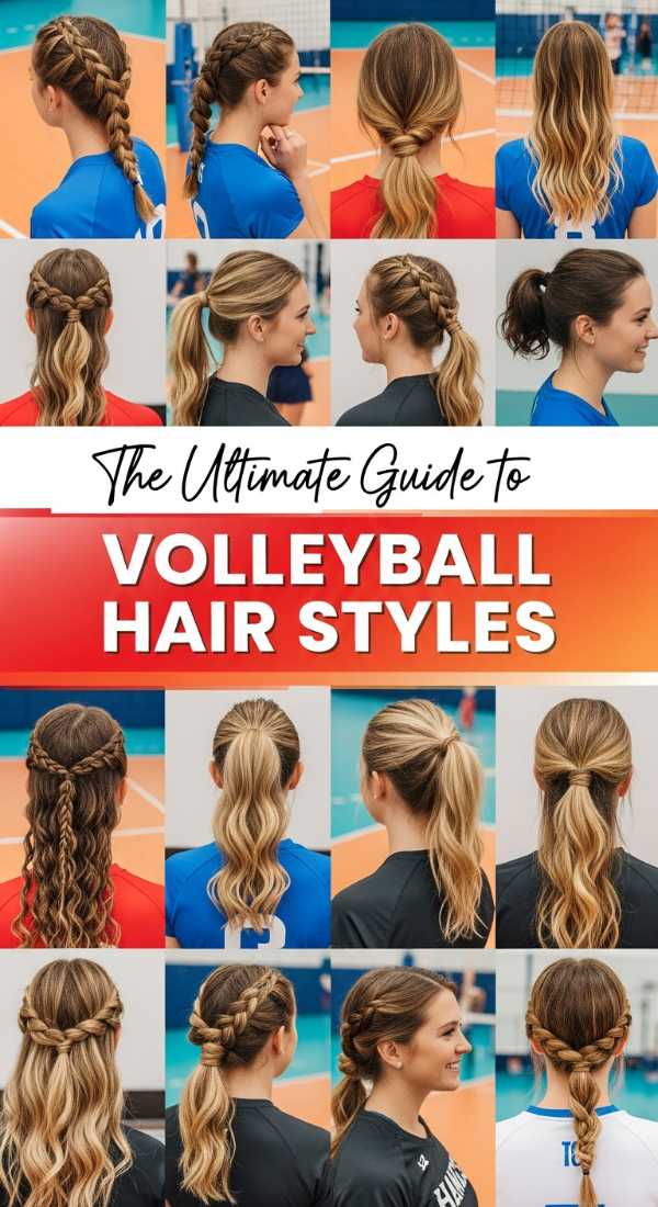 The Ultimate Guide to Volleyball Hair Styles