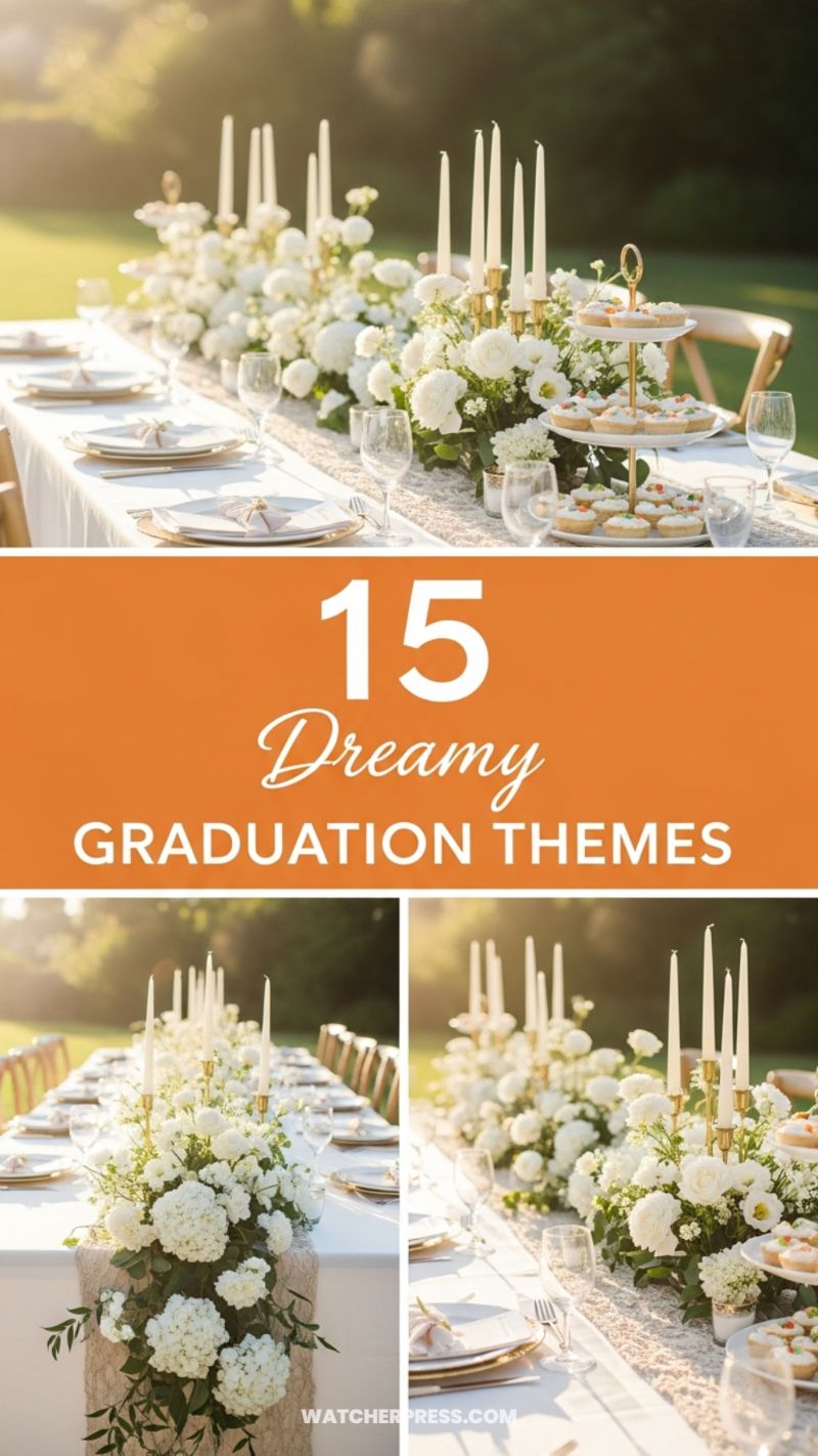 The White Garden Elegance Graduation