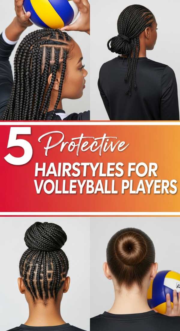 Top 5 Protective Hairstyles for Volleyball Players