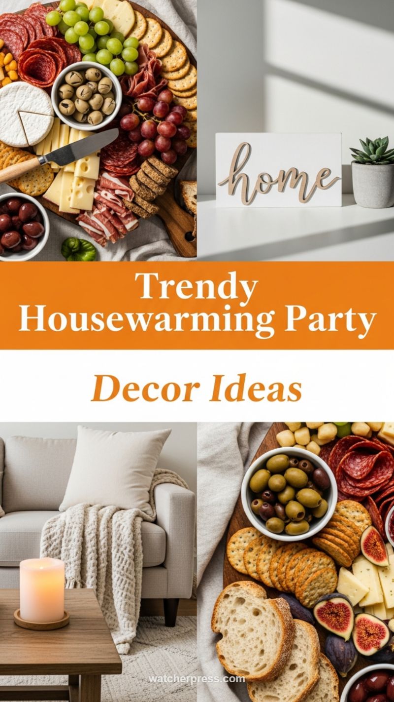 Trendy Housewarming Party Decor