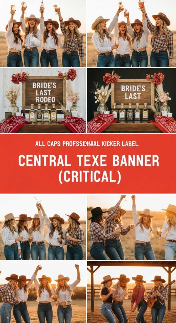 Trendy Western Bachelorette Bash