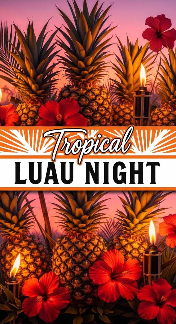 Tropical Luau Party Ideas For Summer