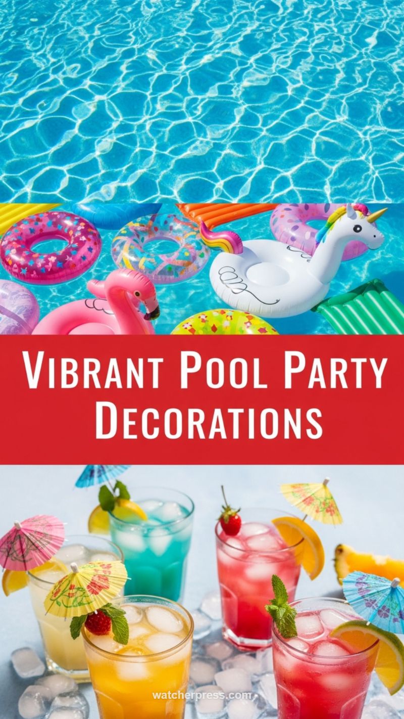 Tropical Splash Pool Party