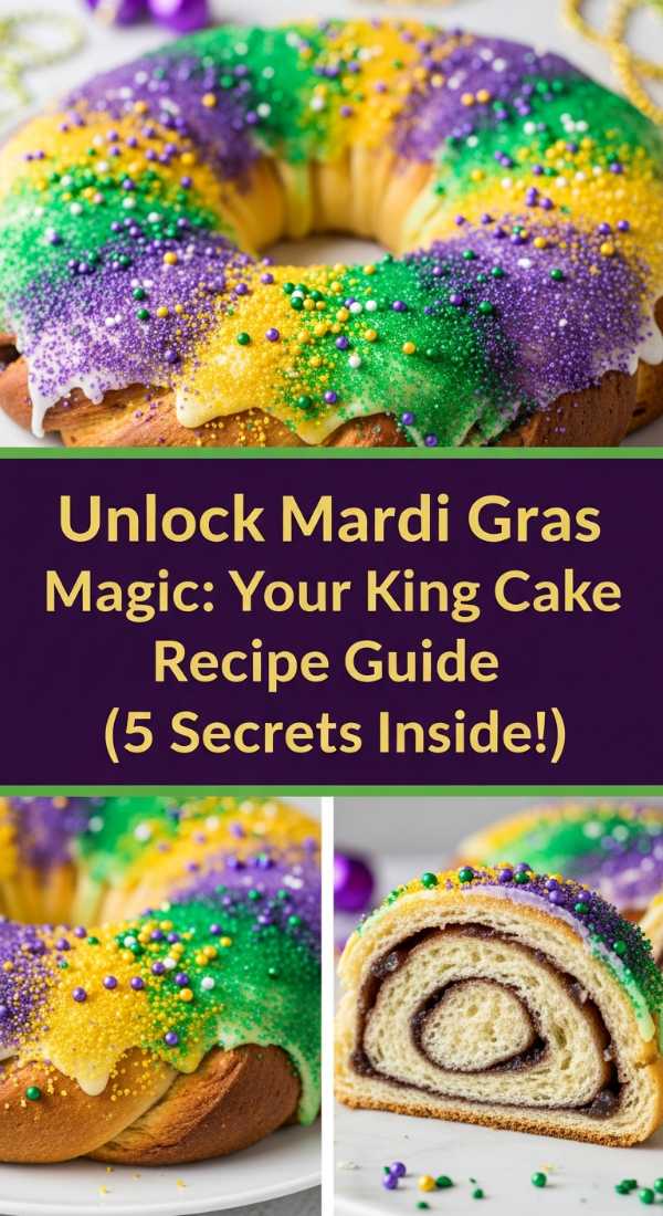 Unlock Mardi Gras Magic: Your King Cake Recipe Guide (5 Secrets Inside!)