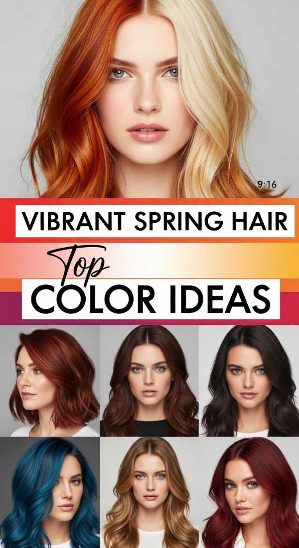 Vibrant Spring Hair: *Top* Color Ideas for Every Tone