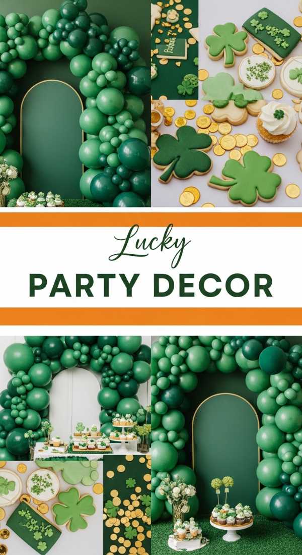 Vibrant St. Patrick's Day Party Decor