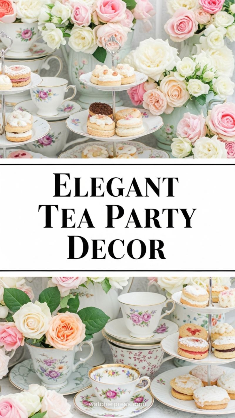 Vintage Floral Tea Party