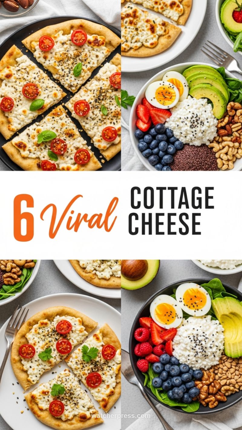 Viral Cottage Cheese Breakfast Bowls & Toast