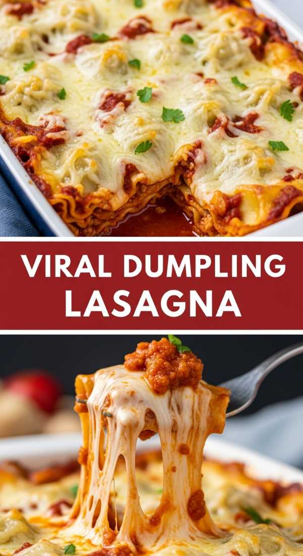 Viral Dumpling Lasagna: 3 Easy Ways