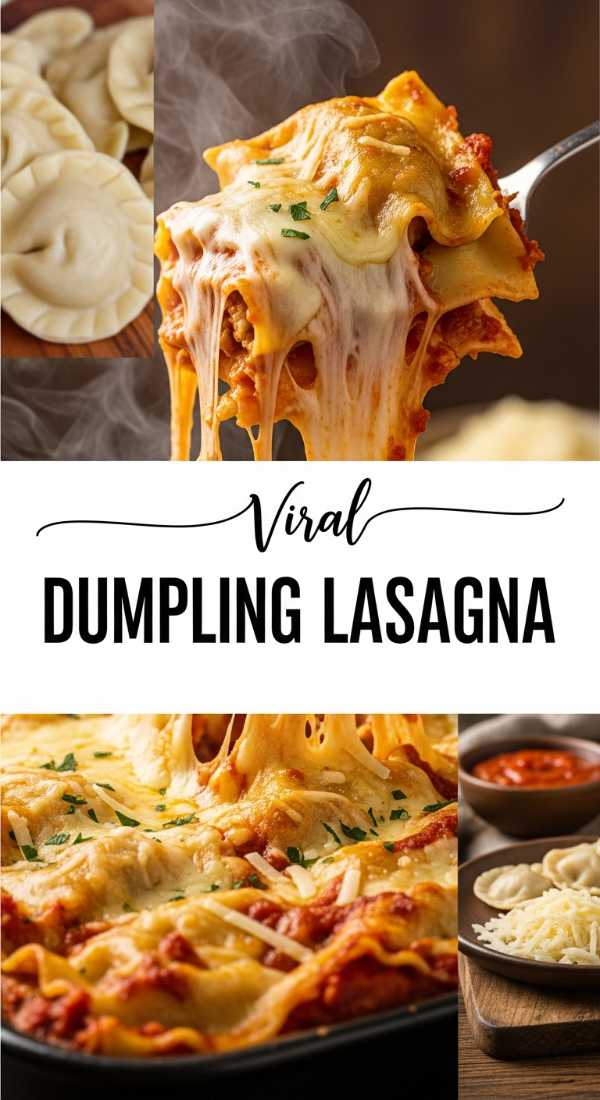 Viral Dumpling Lasagna Fusion Recipe