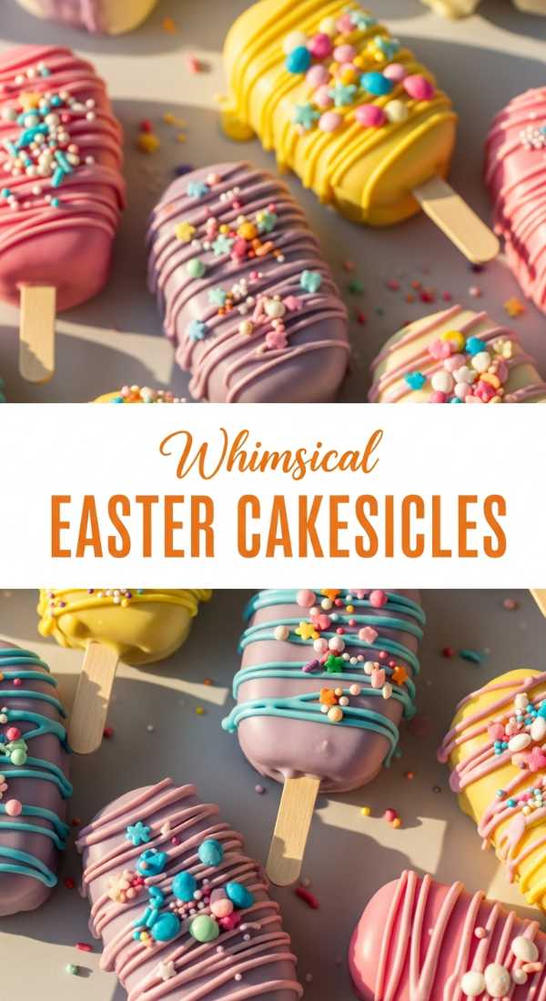 Viral Easter Cakesicles Recipe and Decoration Guide