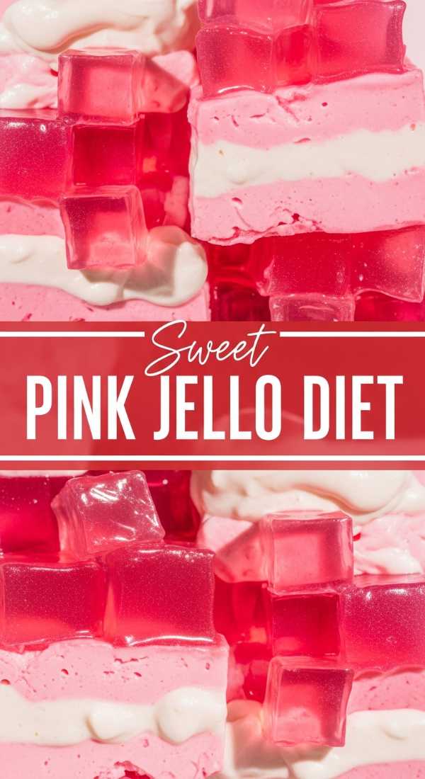 Viral Pink Jello Diet Recipe Hack