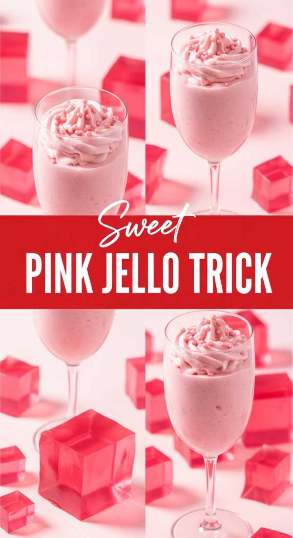 Viral Sweet Pink Jello Diet Recipe