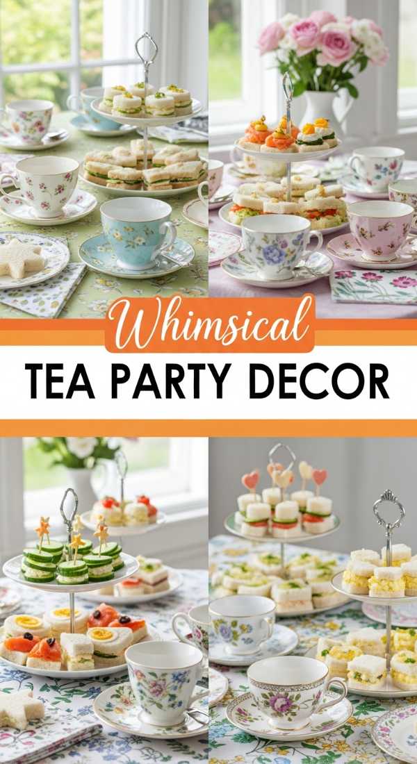 Whimsical Tea Party Decor