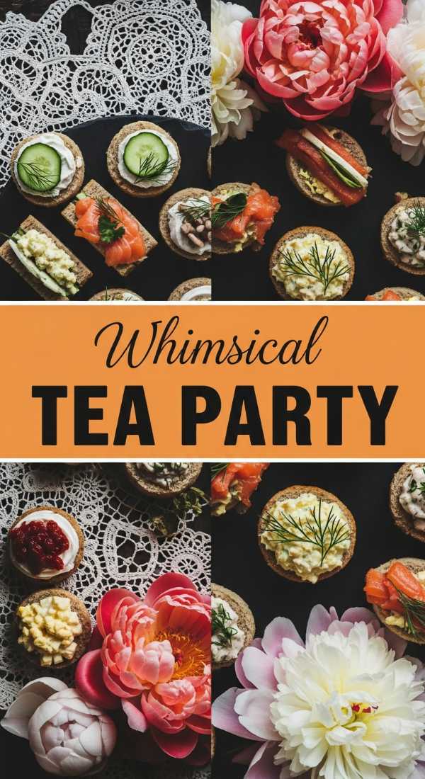 Whimsical Tea Party Decor & Hosting
