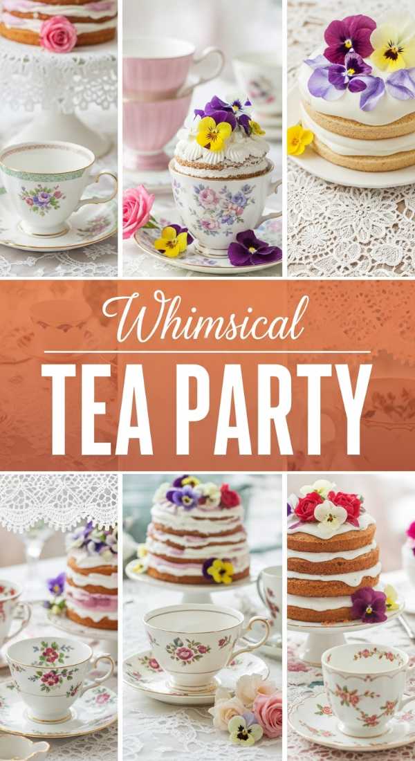 Whimsical Tea Party Decor Inspiration