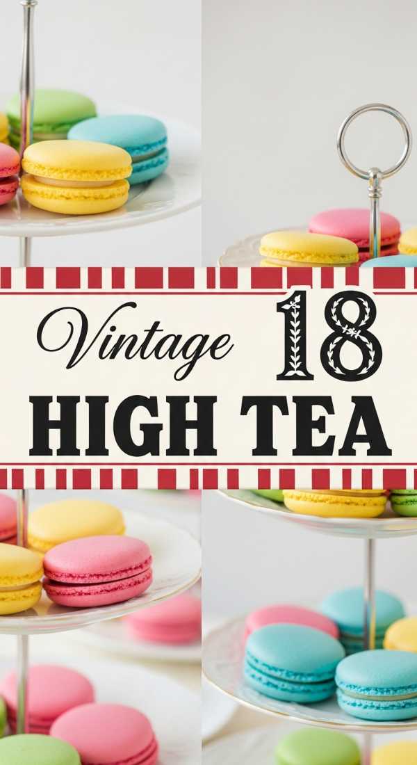 Whimsical Tea Party Decorations for Adults