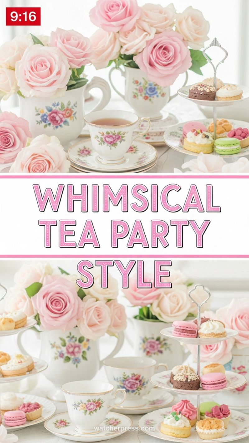Whimsical Wonderland Tea Party Style